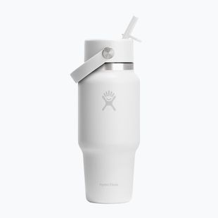 Hőtartó palack Hydro Flask Wide Flex Straw Travel 621 ml white