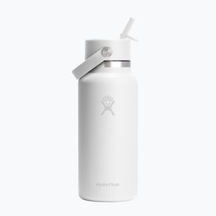 Termosz Hydro Flask Wide Flex Straw 946 ml white