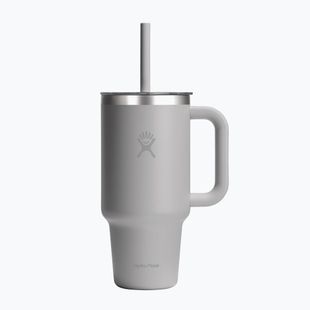 Termoszbögre Hydro Flask Travel Tumbler Clear Lid birch