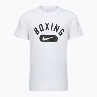 Férfi edzőpóló Nike Boxing Disc DFC white/black