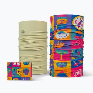 BUFF Coolnet UV Twin Pack Pride többszínű multifunkciós heveder Pride többfunkciós heveder