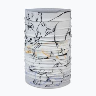 Gyerek multifunkciós csősál BUFF Original Ecostretch Bargy White