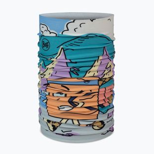 Gyerek multifunkciós csősál BUFF Original Ecostretch teal multi