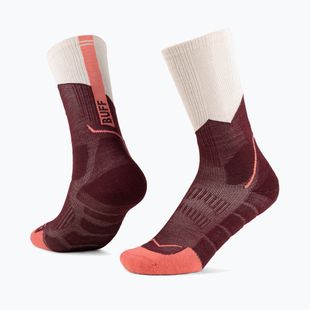 Zokni BUFF Midweight Crew wine