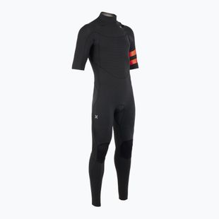 Férfi Hurley Plus 2/2 mm Fullsuit fekete/grafit fürdőruha habszivacs