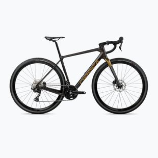 Orbea Terra M30 Team 2025 gravel bike cosmic carbon view/metallic olive zöld