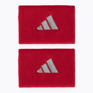 Frottír csuklópántok adidas Wristband L 2 db red/grey