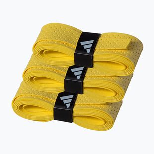 Overgrip-ek padel ütőkhöz adidas Padel Overgrip Set 3 pcs. yellow