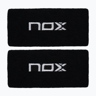 Csuklópántok NOX Wristband with Logo 2 szt. black/white