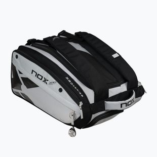 NOX AT10 Competition XL Compact 80 l-es kompakt padel táska szürke/fekete