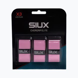 Padelütő markolatszalag Siux Elite Overgrip 3 pack pink