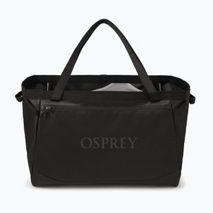 Utazótáska Osprey Transporter Gear Tote 60 l raven black/black