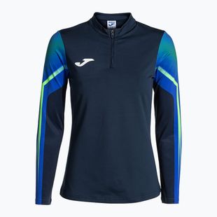 Női Joma Elite XI tengerészkék/fluor zöld futó melegítőfelső