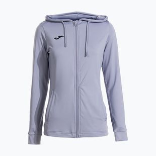 Női tenisz pulóver Joma Sculpture II Zip-Up Hoodie W kék