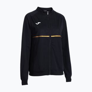 Női Joma Record III Full Zip futó melegítőfelső fekete