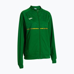 Női Joma Record III Full Zip zöld futó melegítőfelső