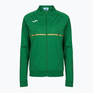 Női Joma Record III Full Zip zöld futó melegítőfelső