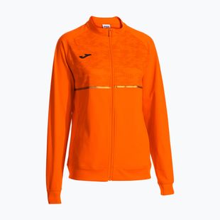 Női Joma Record III Full Zip futópulóver narancs színben