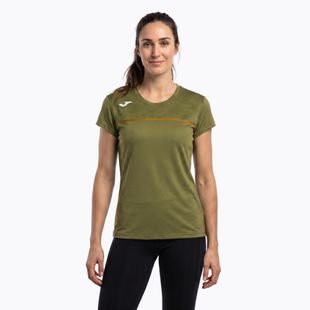 Joma Record III női futópóló khaki színben