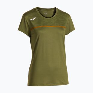 Joma Record III női futópóló khaki színben