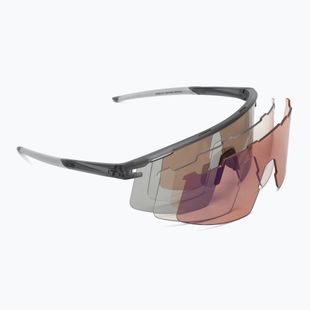 Napszemüveg Tifosi Moab Lite satin vapor/silver mirror/ac red/clear