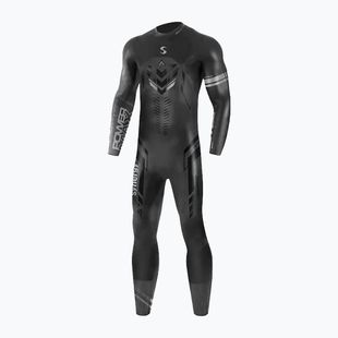 Férfi triatlonruha Synergy Hybrid EFX4 Full Sleeve Triathlon black