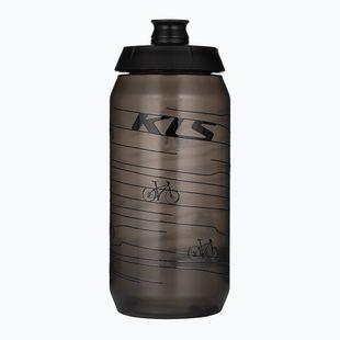 Kerékpáros kulacs Kellys Kolibri 550 ml transparent black