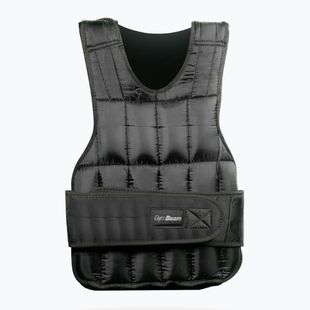 Súlyozott edzőmellény GymBeam Weighted Vest 10 kg black