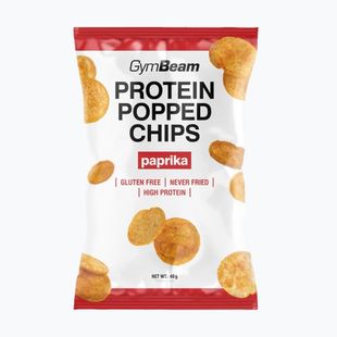 Fehérje chipszek GymBeam Protein Popped 40 g pepper