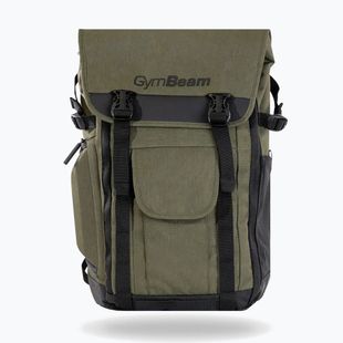 Hátizsák GymBeam Adventure 25 l military green