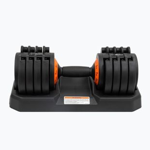 Állítható kézi súlyzó GymBeam Dumbbell Adjustable 20 kg black