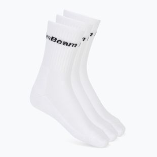 Férfi zoknik GymBeam 32620 3/4 3 pár white
