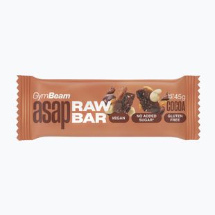 Energia szelet GymBeam ASAP Raw 45 g cocoa