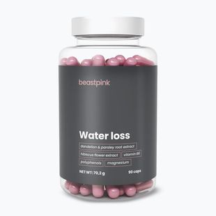 Kiegészítő GymBeam Water Loss - BeastPink 90 kapsułek