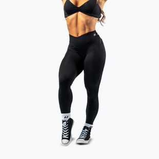 Női edzőleggingsek NEBBIA Strong Beauty black