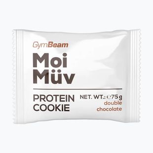 Fehérjes süti GymBeam MoiMüv 75 g double chocolate