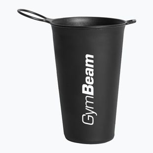 Összecsukható pohár GymBeam Running Cup 200 ml black