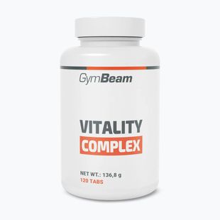 Kiegészítő GymBeam Vitality Complex 120 tabletek