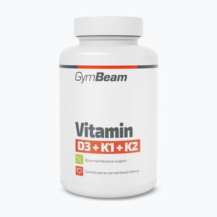 GymBeam D3+K1+K2 vitaminok 60 kapszula