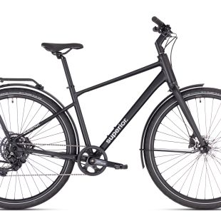 Férfi trekking kerékpár Superior BLOX 6.4 T matte black