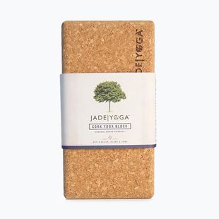 Jóga tégla JadeYoga Cork Block Large cork