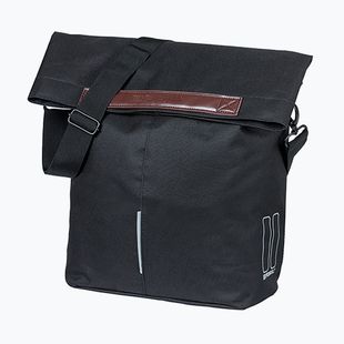 Kerékpáros csomagtartó táska Basil City Shopper MIK Hooks 16 l black