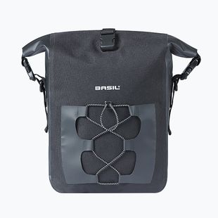Kerékpártáska Basil Navigator Waterproof Single Bag MIK Hooks 15 l black