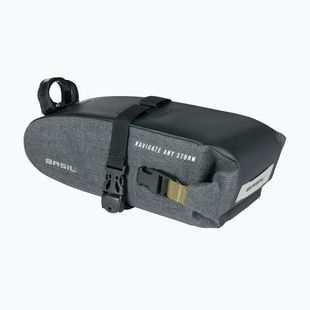 Basil Navigator Storm 1,5 l szürke/fekete kerékpártáska nyereg alatt