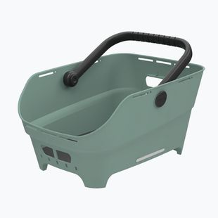 Hátsó kerékpár kosár Basil Cento Neo MIK silvergreen
