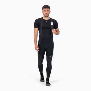 Férfi kerékpáros nadrág Rogelli Artico Bib Tight black
