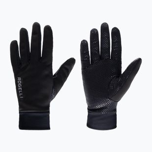 Női kerékpáros kesztyű Rogelli Laval Mid Season LW Windproof black