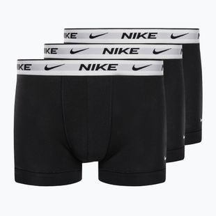Férfi boxeralsó Nike Everyday Cotton Stretch Trunk 3Pk UB1 fekete/fehér wb