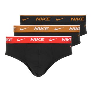 Férfi Nike Everyday Cotton Stretch alsónadrág 3 pár fekete light crimson/desert okkers/fekete wb