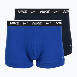 Férfi boxer nadrág Nike Essential Cotton Stretch Trunk dark navy